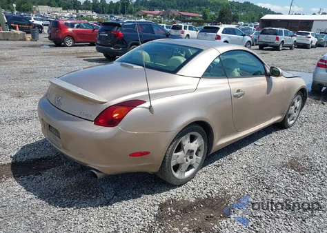 2004 Lexus Sc 430 z USA, uszkodzony, nr VIN JTHFN48Y240054224
